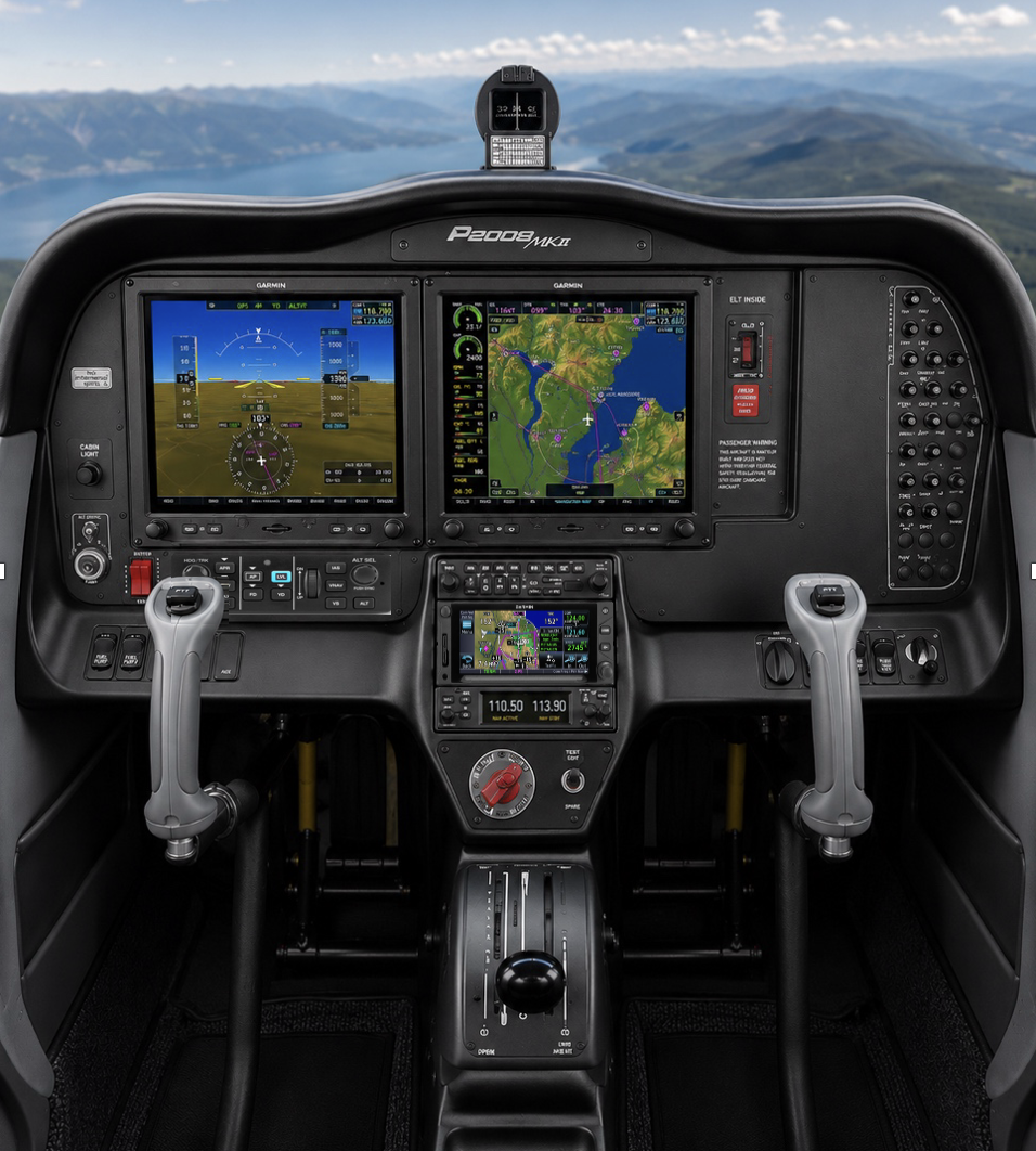 Tecnam P2008 MK II glass cockpit